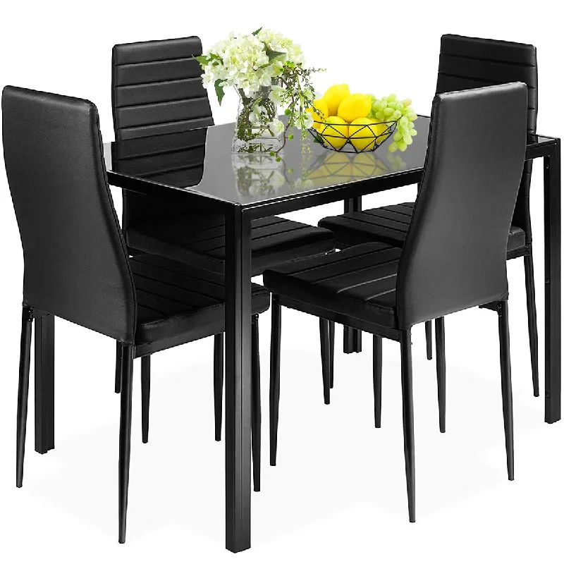 Giantex 5 Pcs Dining Table Set for 4