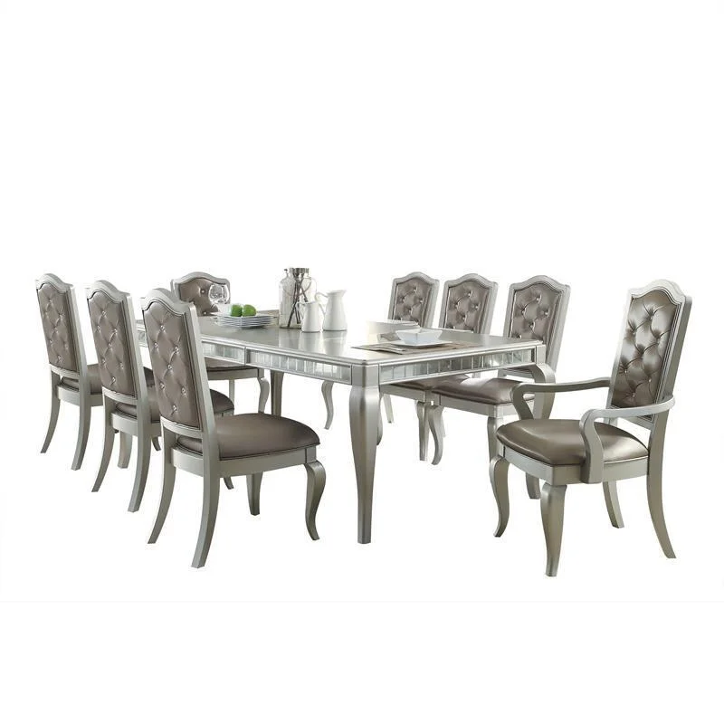 ACME Francesca Dining Table in Champagne