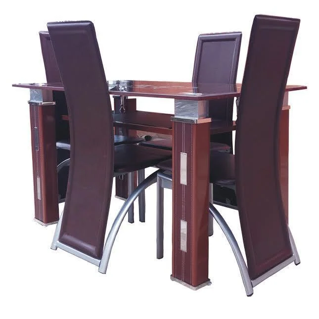 Dining Table set - Brown-Quard-46