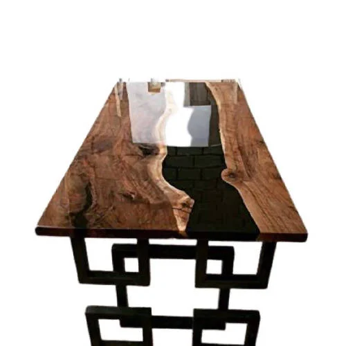 Epoxy Resin Dining Table (River Table)