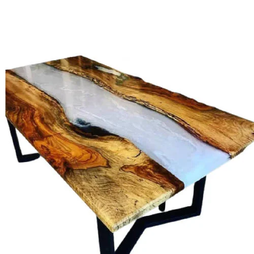 Epoxy Resin Dining Table (River Table)