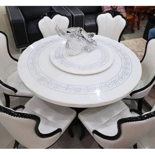 Marble Dining Table With 6 Chairs