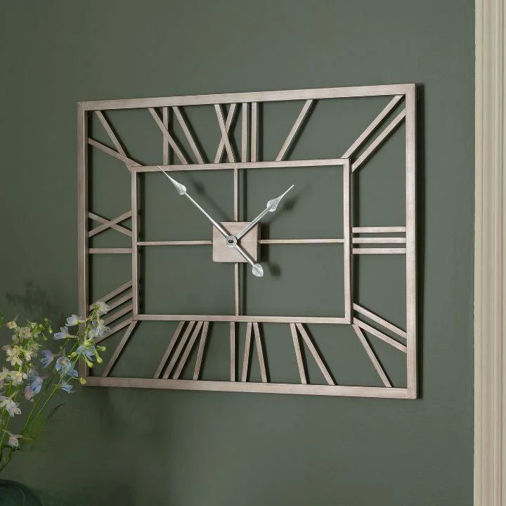 FULL SQUARE WALL CLOCK