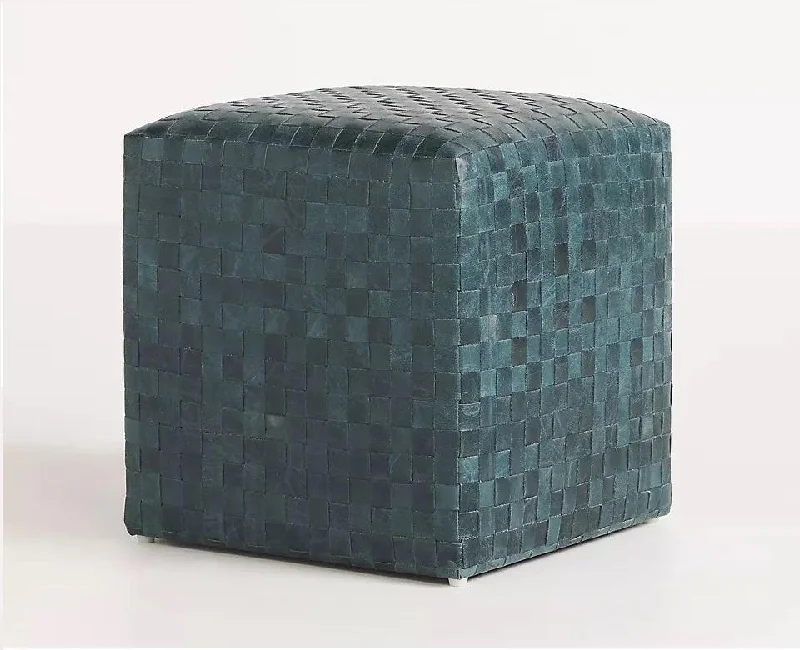 Quasar ottoman In Light Blue Color