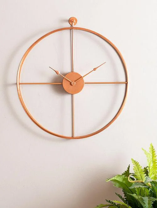 Rose gold Wall Clock