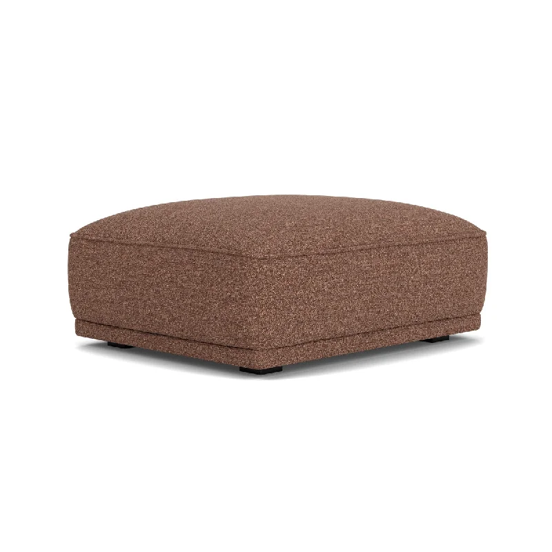 Leonora Boucle Ottoman