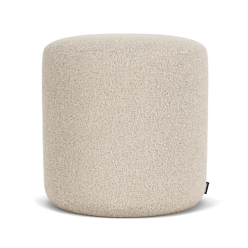 No. 8 Boucle Ottoman