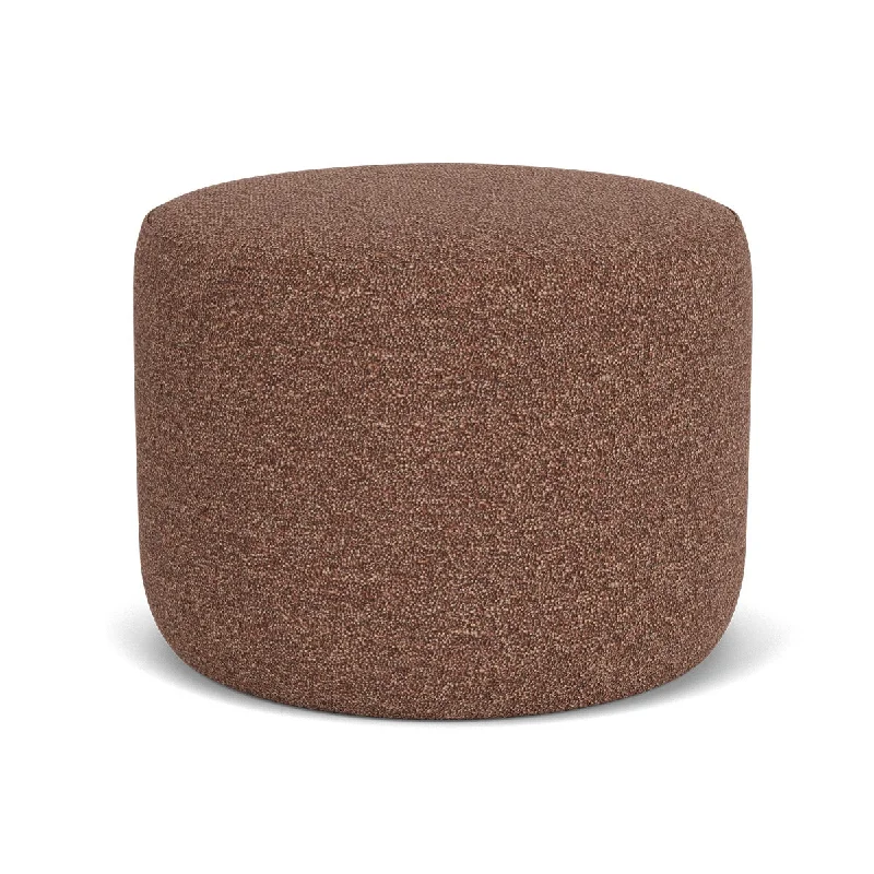 No. 9 Boucle Ottoman