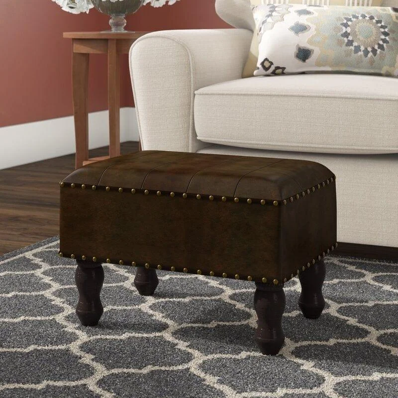 Wide  Rectangle Standard Ottoman