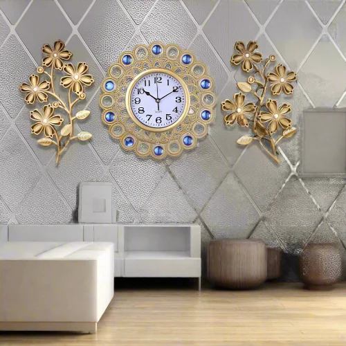 Decorative Wall Clock & Two Frame