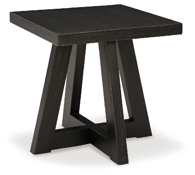 Galliden - Black - Square End Table