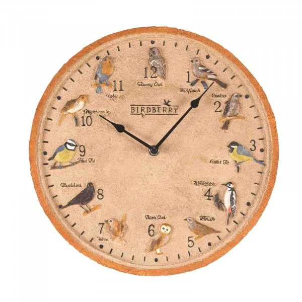 Wall Clock Birdberry 12"