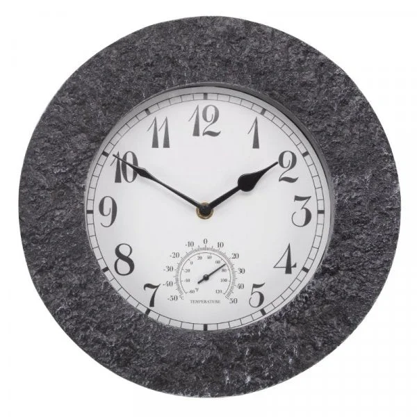 Wall Clock Stonegate Granite 12"